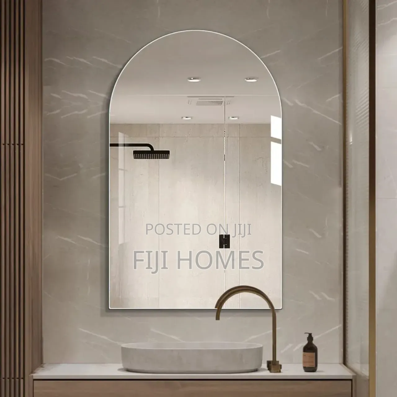 Unbreakable Acrylic Self-Adhesive Mirror | 60x40cm | Multiple Shapes