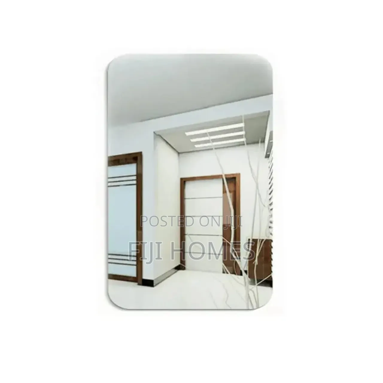 Unbreakable Acrylic Self-Adhesive Mirror | 60x40cm | Multiple Shapes
