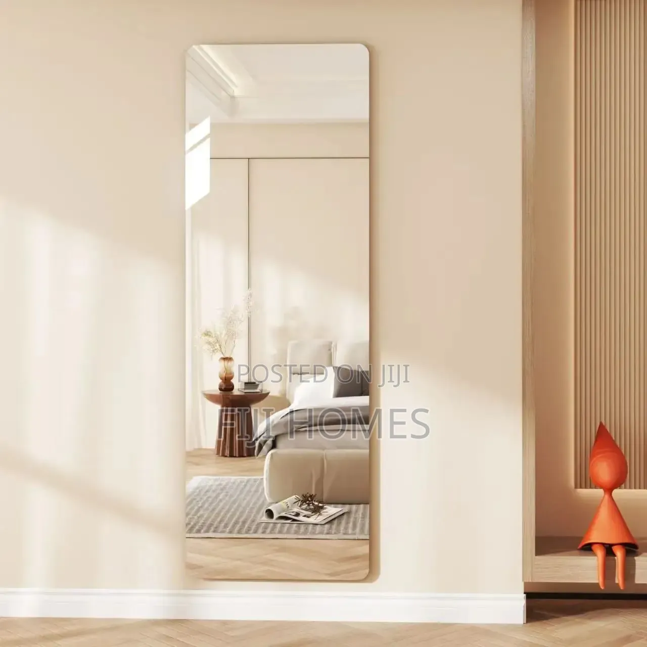 Unbreakable Acrylic Self-Adhesive Mirror | Rectangle | 120x40cm