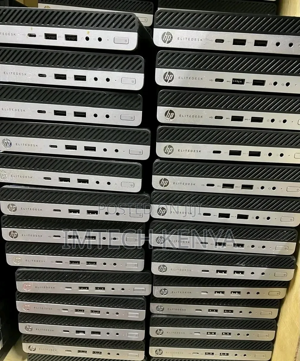 Desktop Computer HP EliteDesk 800 G3 8GB Intel Core i5 SSD 256GB