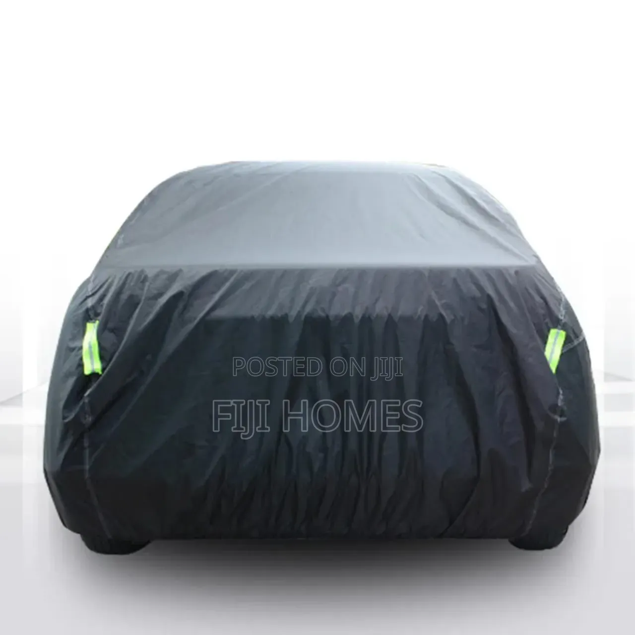 Quality Universal Black Car Cover | Fleece Lined | Reflector Strips