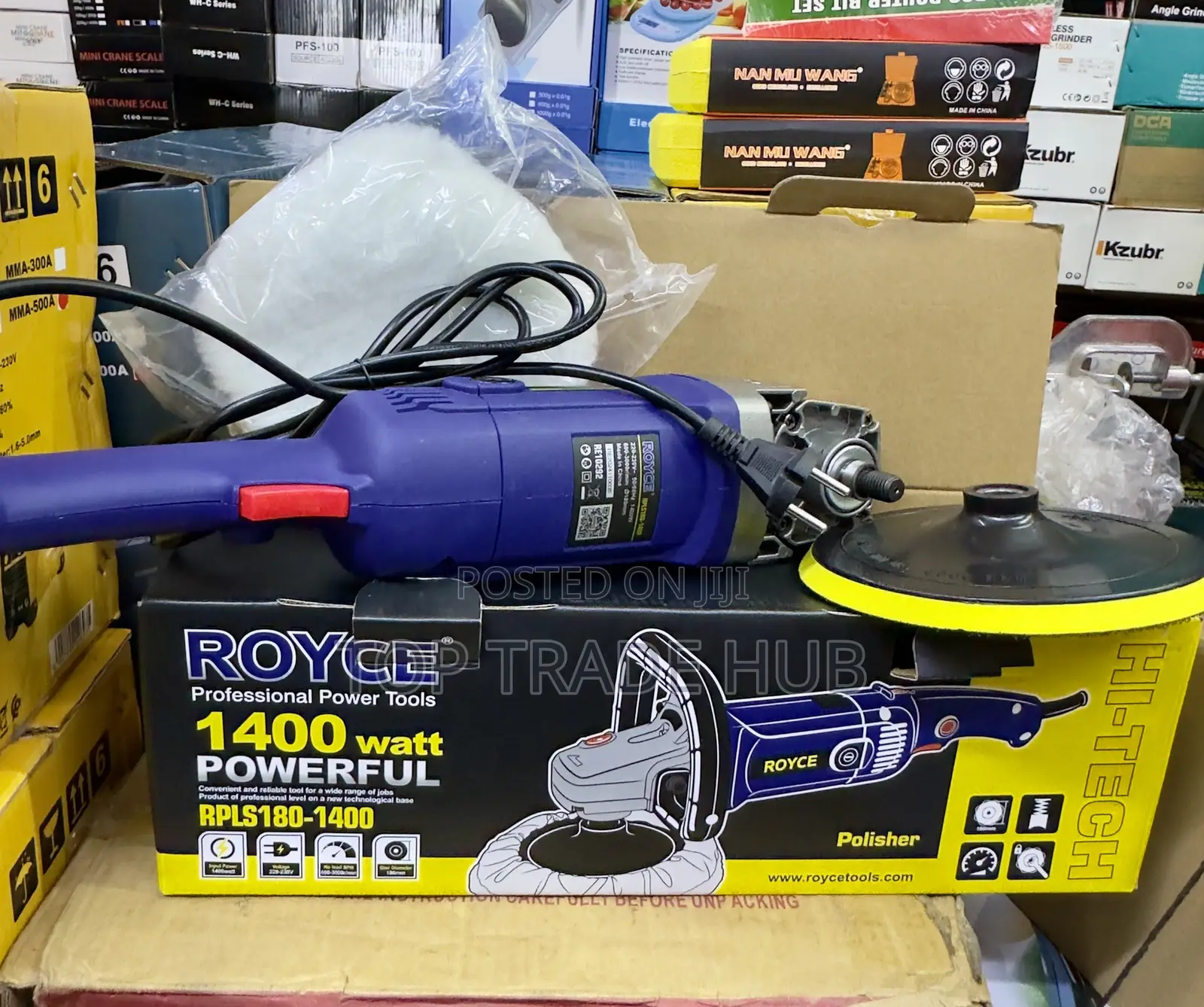 Royce Electric Car Buffing/Polishing Machine 1400W