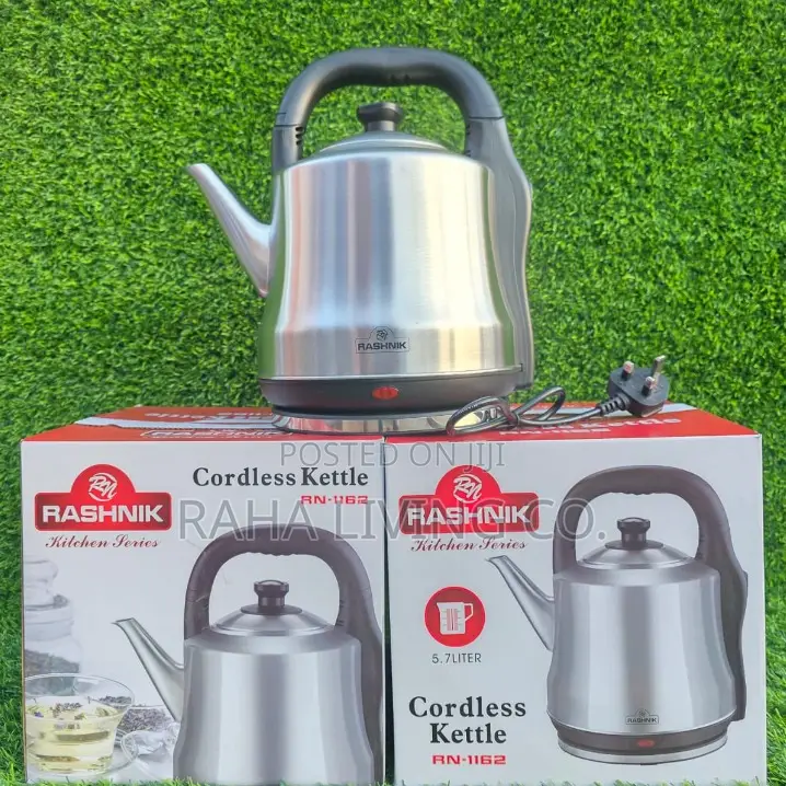 Rashnik 5.7L Cordless Electric Kettle | Traditional Style | RN-1162