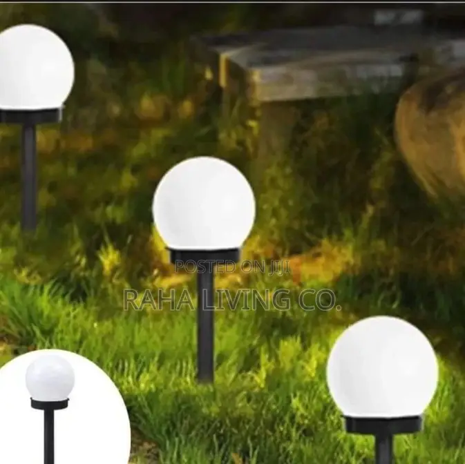 6-Piece Solar Garden Lamp Set Outdoor Pathway Lights