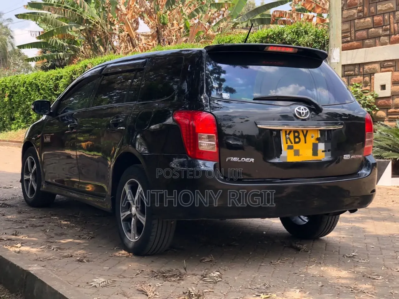 Toyota Corolla Fielder 1.5 Petrol FWD 2007 Black