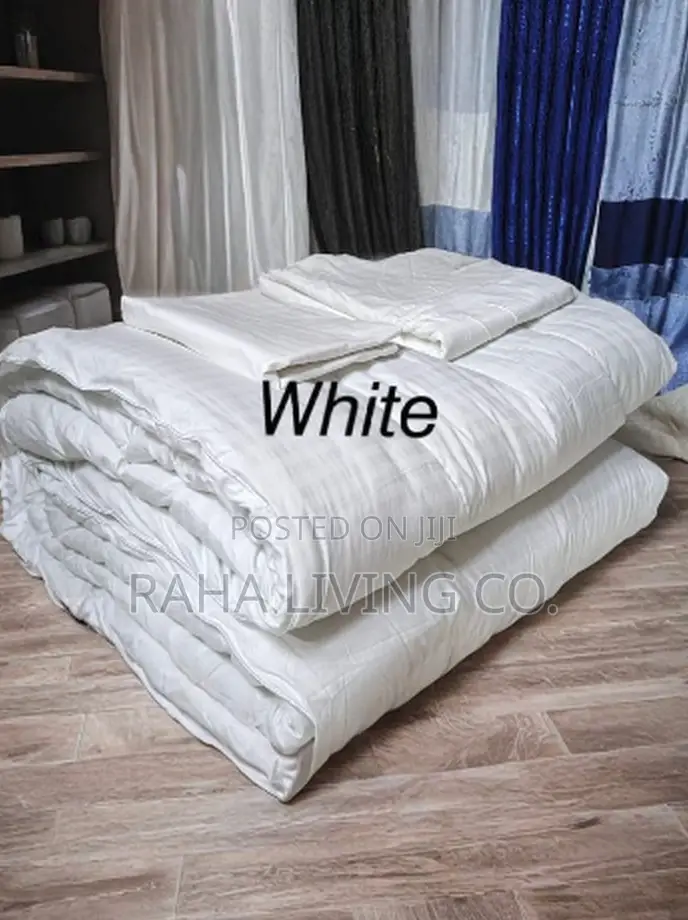 Plain White Duvet Set | 6x6 | Unbinded | 4pc Complete