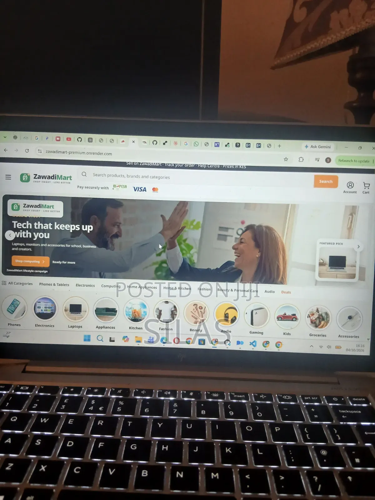 Custom Website Designer | E-Commerce, M-Pesa Booking Systems
