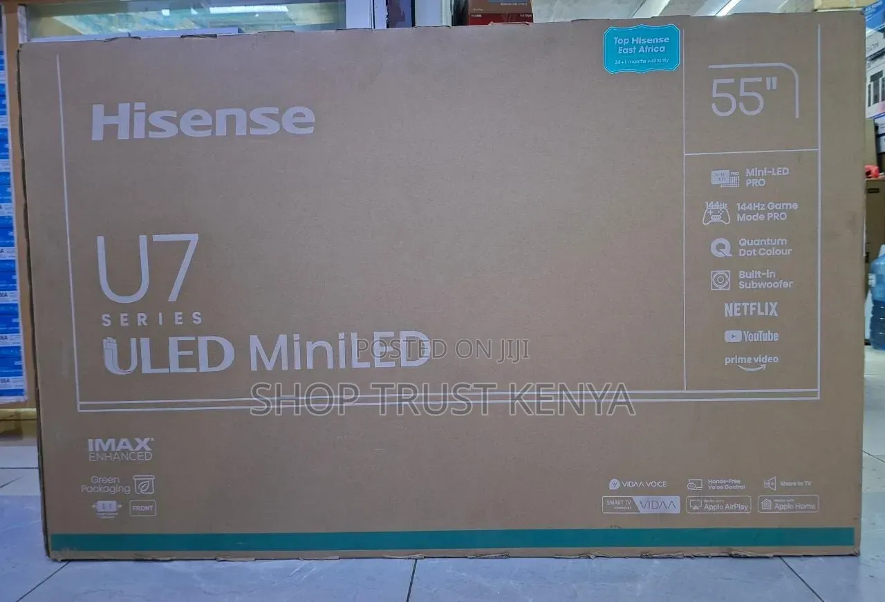 Hisense 55 Inches U7 Series ULED Mini-Led Pro