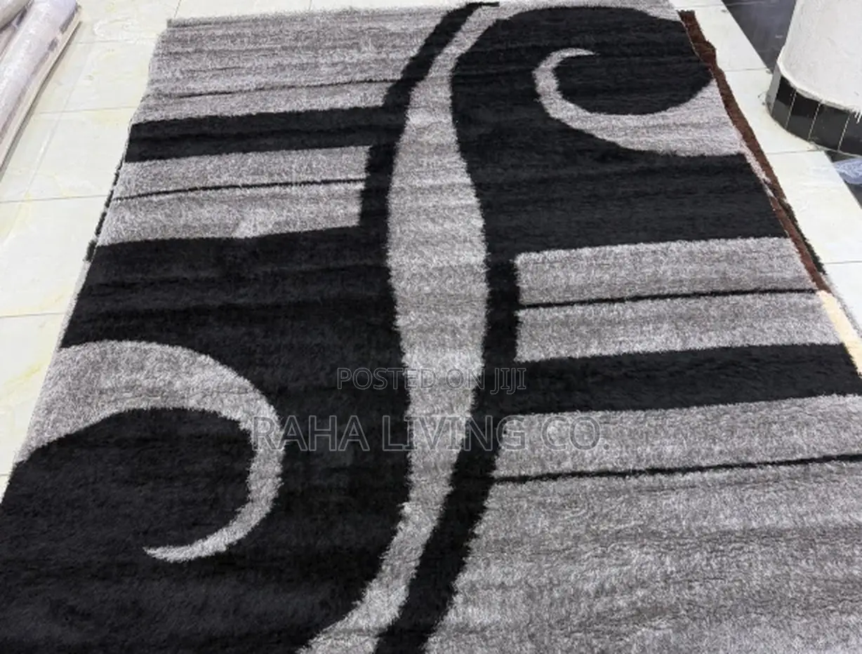 Turkish Shaggy Carpet | 7x10 | Soft Thick Pile | Modern