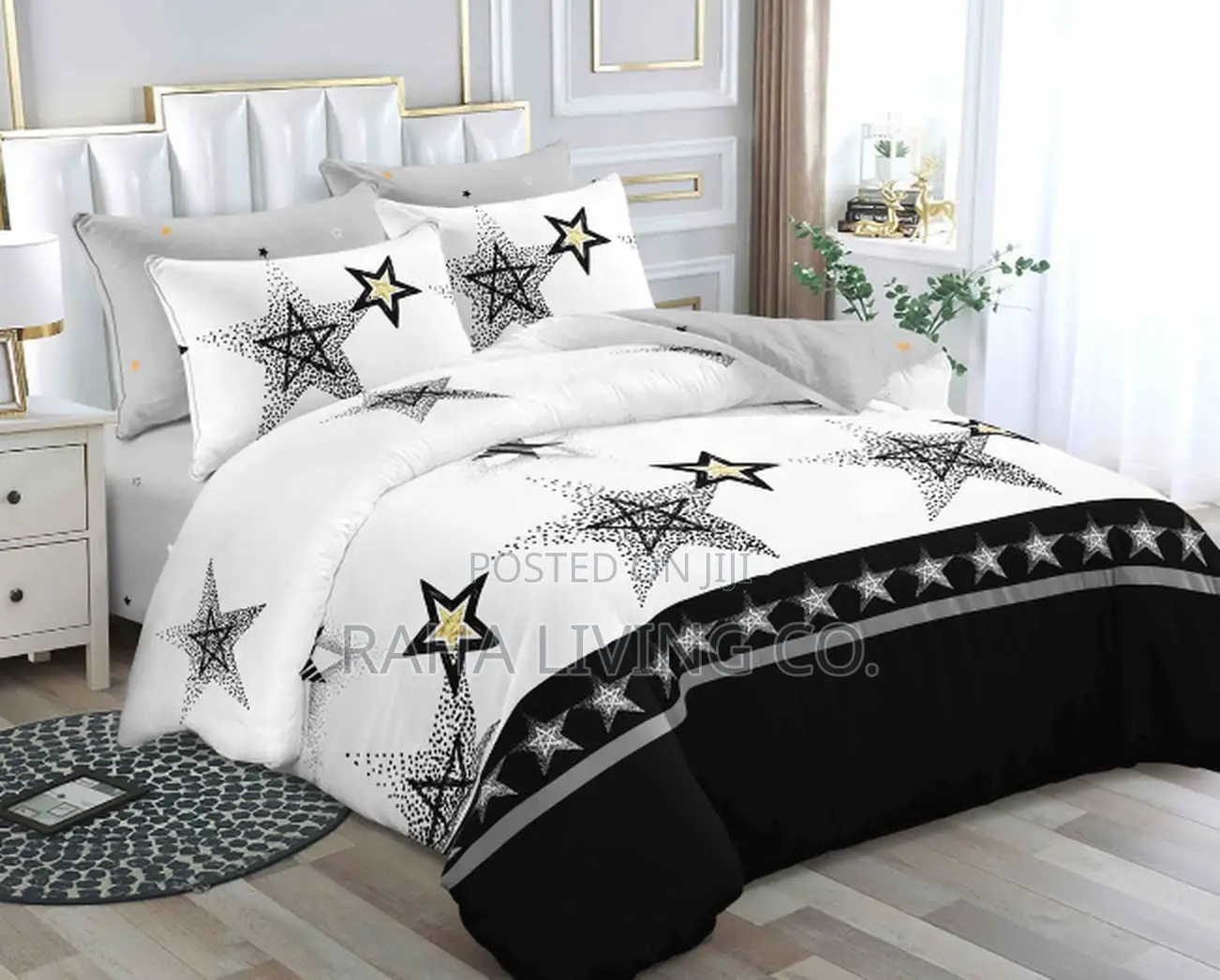 4pc Cotton Binded Duvet Set | 6x6 6x7 |