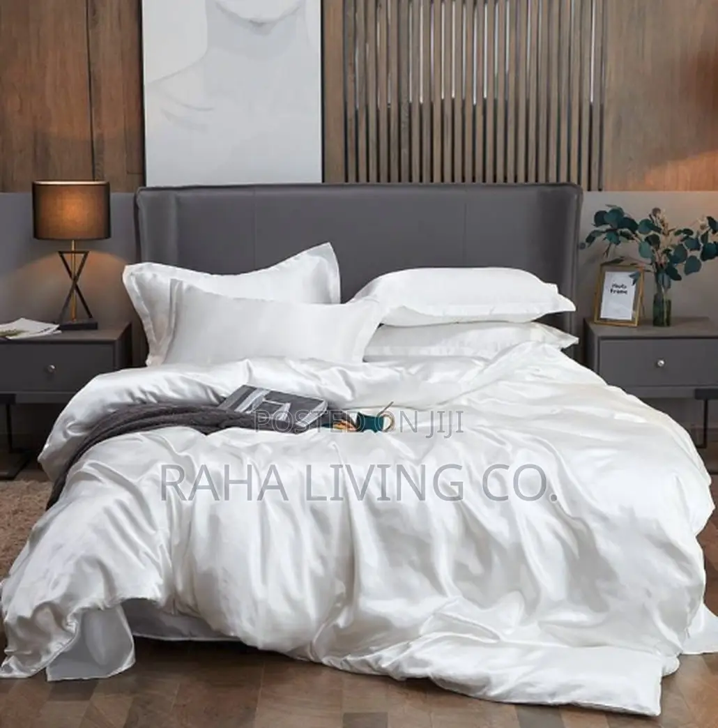 Luxury Mulberry Silk Satin Duvet Cover Set | 6x6 6x7 | 4 Colours