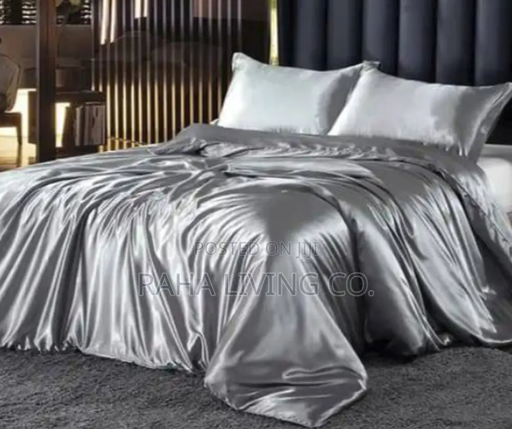 Luxury Mulberry Silk Satin Duvet Cover Set | 6x6 6x7 | 4 Colours