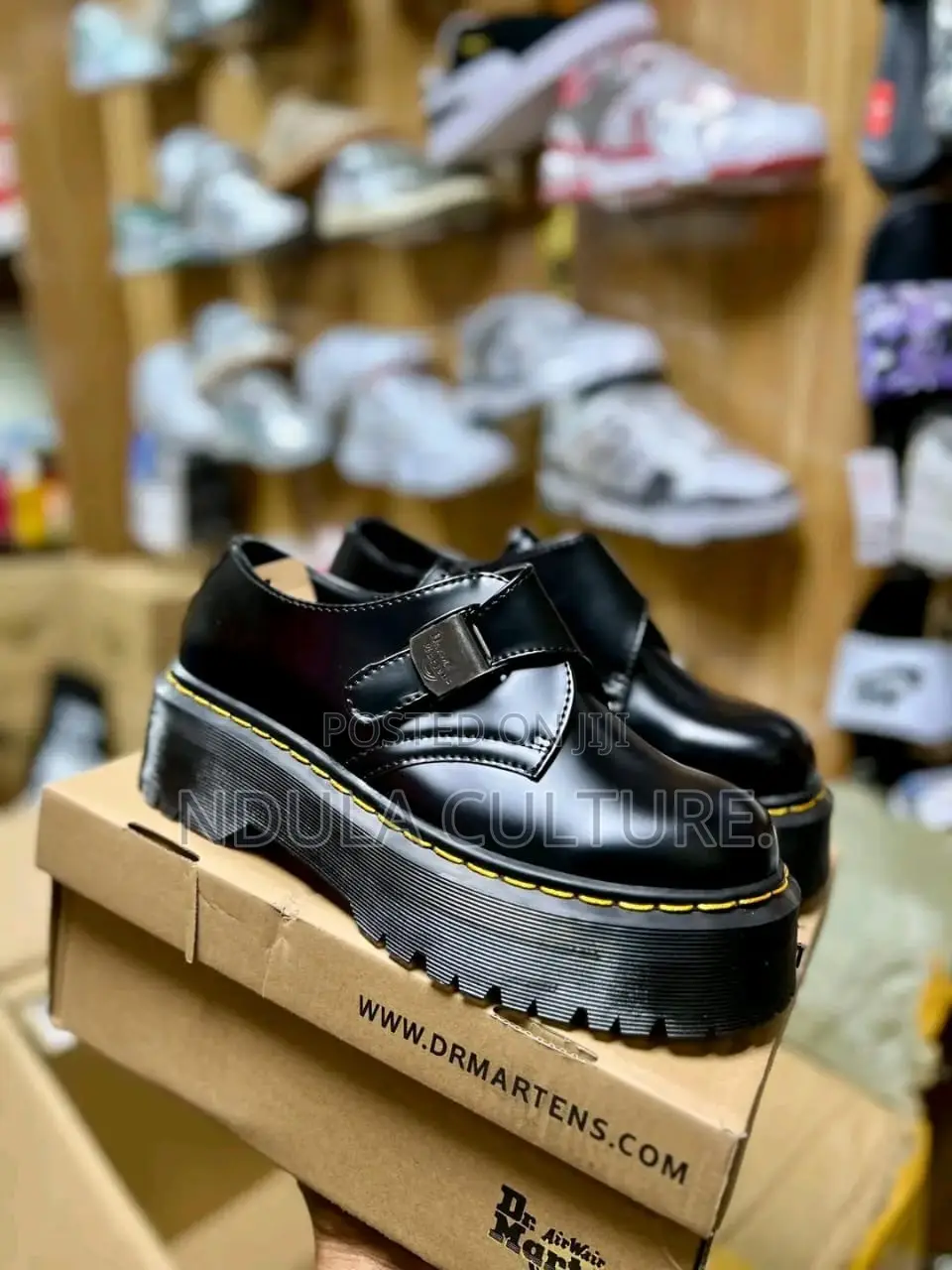 Dr. Martens 1461 Fenimore Bex Buckle Shoe,