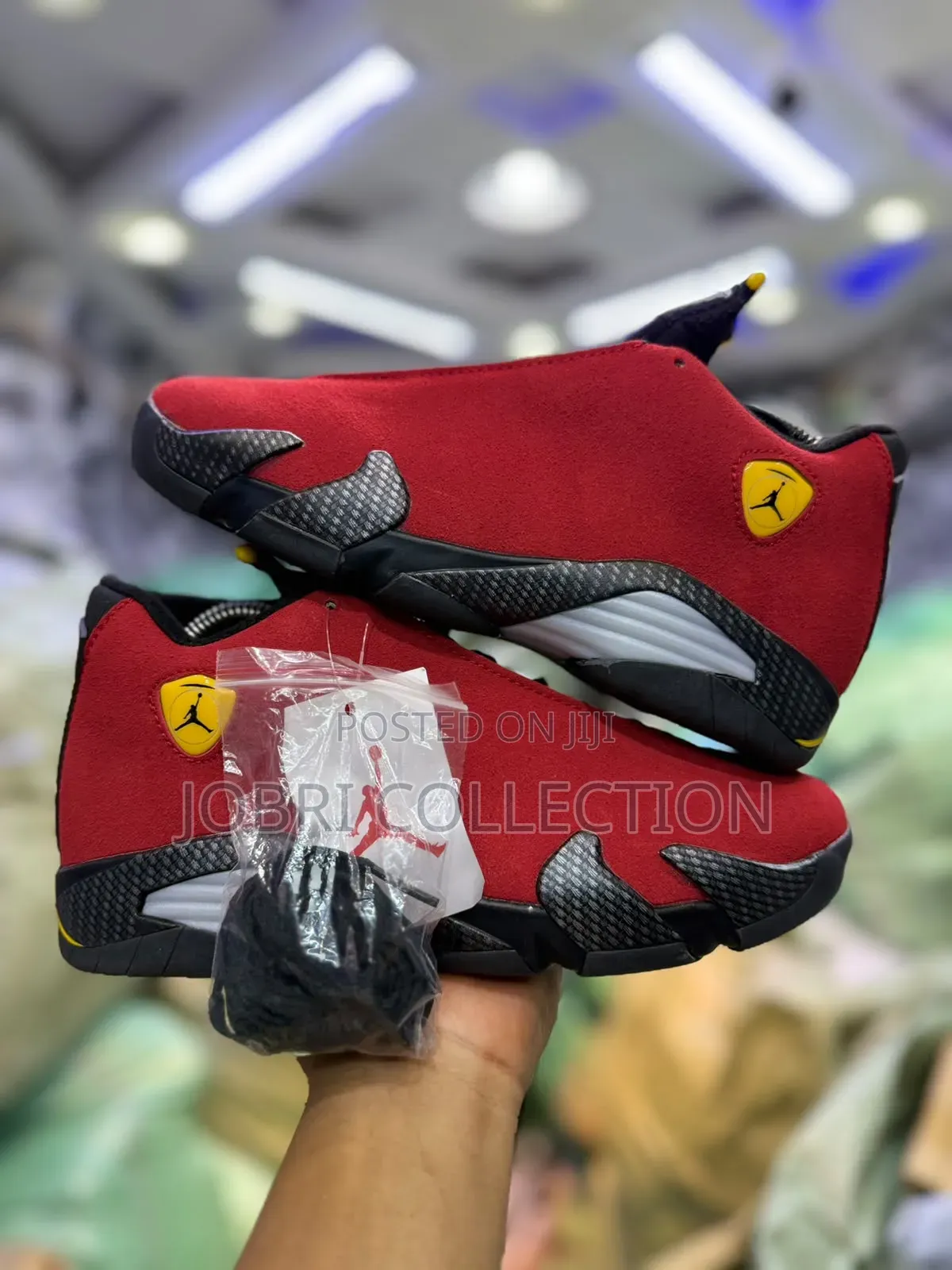 Air Jordan 14 ” Ferrari “
Quality Leather Sneakers