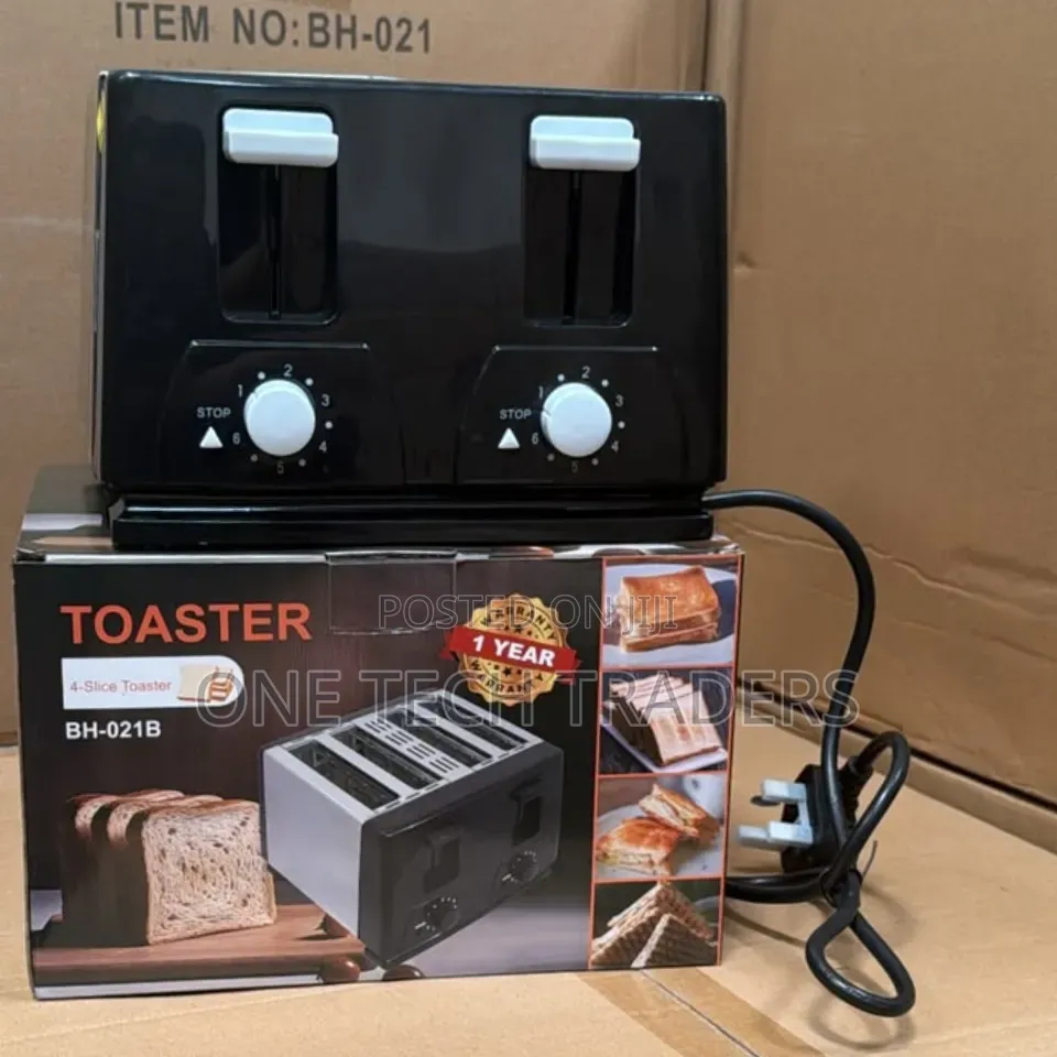 Toaster 4 Slice Bh-021
