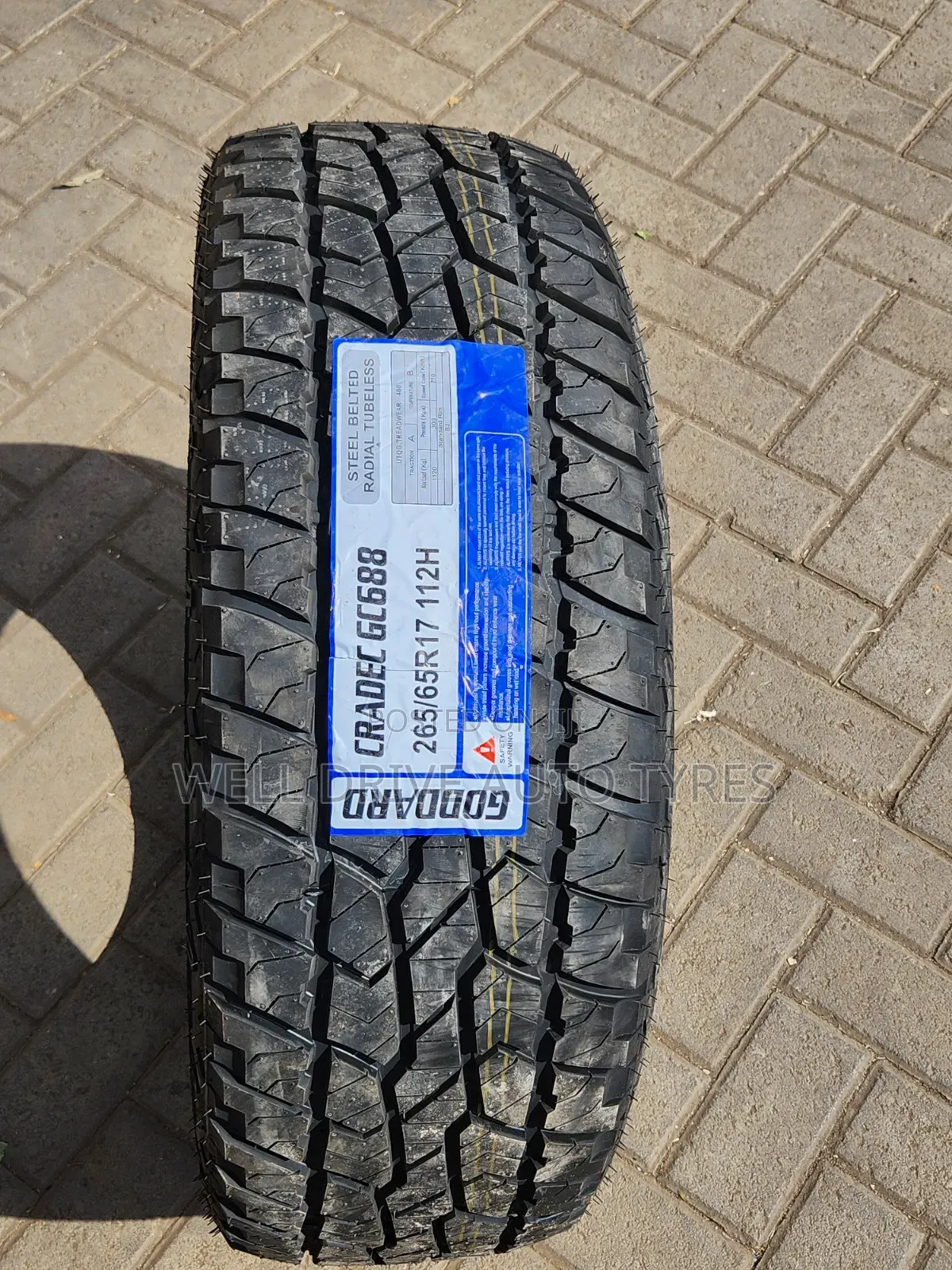 265/65r17 Goddard Tyres Alltarrain
