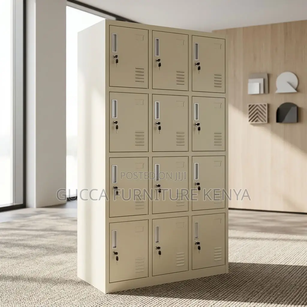 12-Door's Steel Gym Cabinet