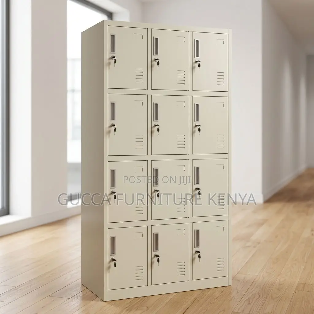 12-Door's Steel Gym Cabinet