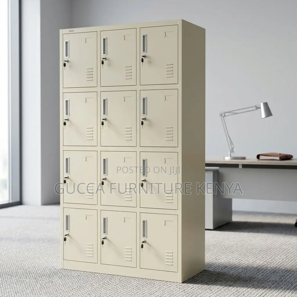 12-Door's Steel Gym Cabinet