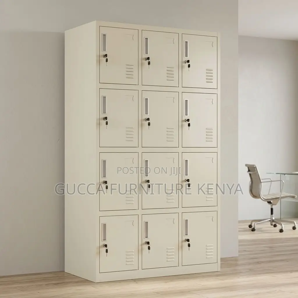 12-Door's Steel Gym Cabinet