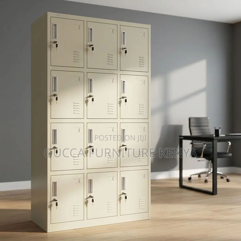 12-Door's Steel Gym Cabinet