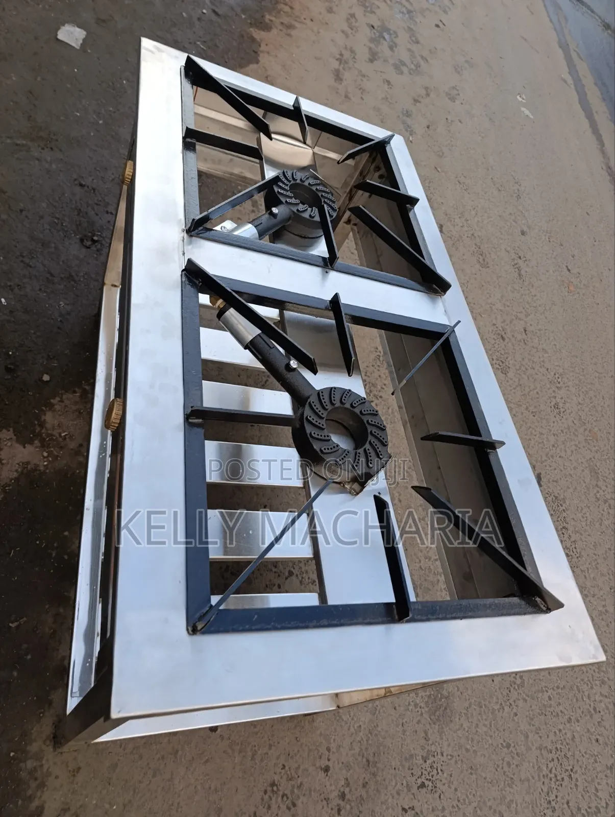 Restaurants Two Burner Stainless Steel Burner Stove
