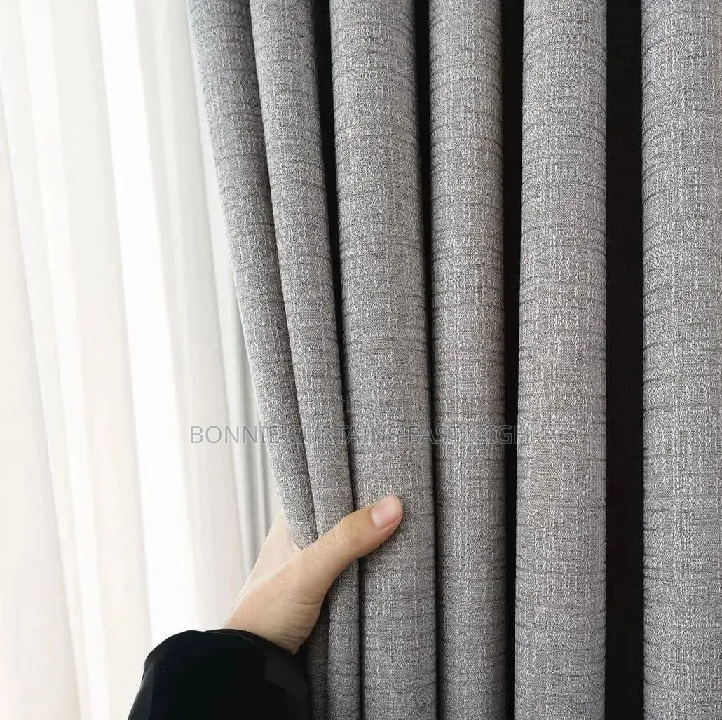 Burnt Orange and Gray Curtains for Rings