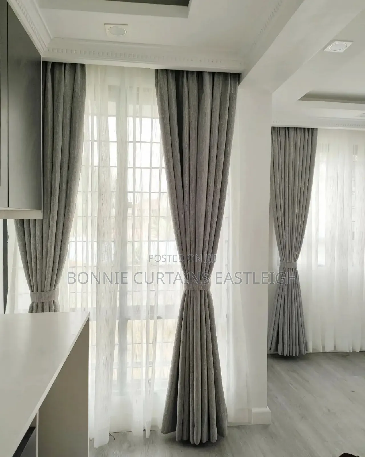 Grey Light High Quality Curtains and Sheers