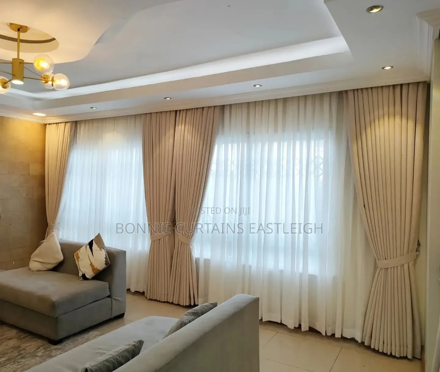 Grey Curtains and Sheers for Hooks