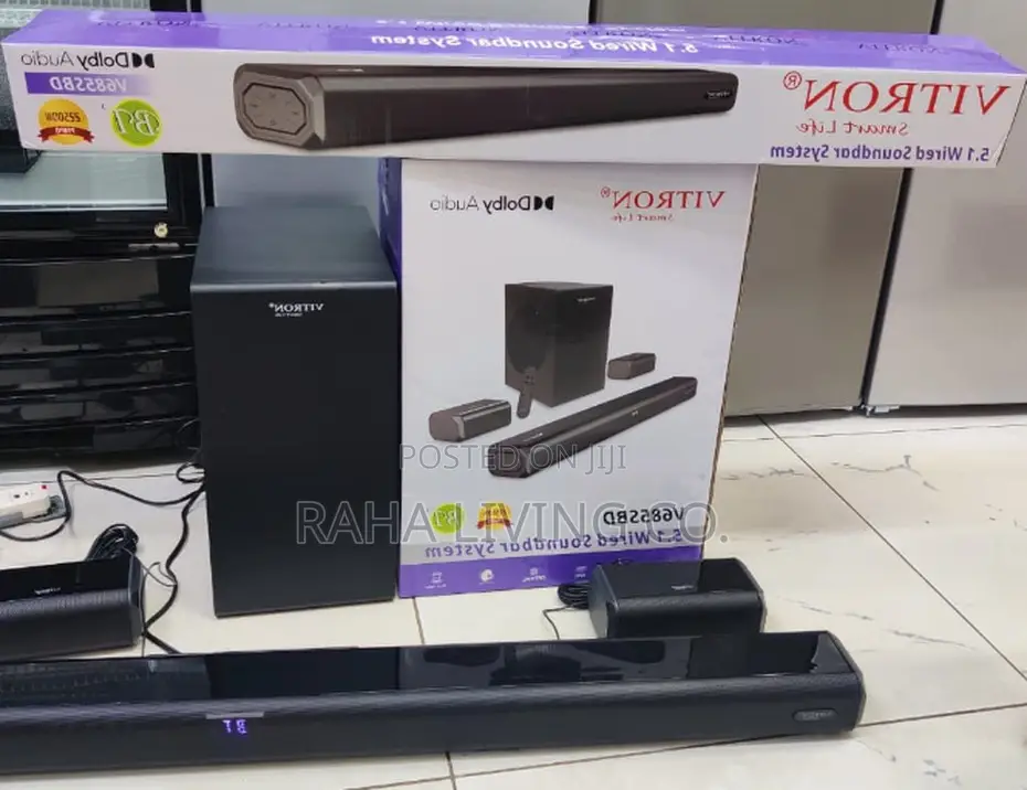 Vitron V685SBD 5.1 Wired Soundbar | Dolby Audio | 22500W PMPO