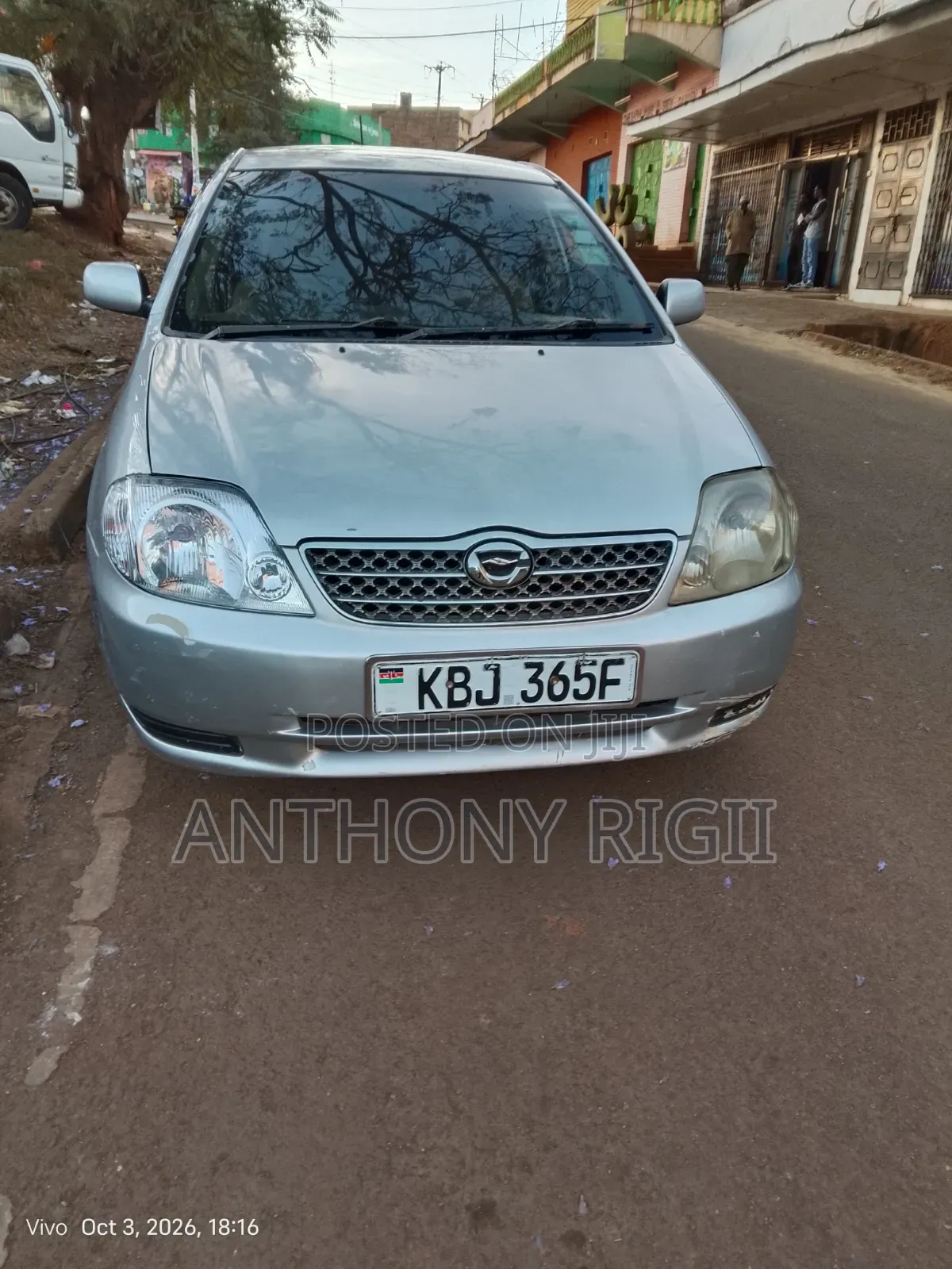 Toyota Corolla Fielder 1.5 Petrol FWD 2003 Silver