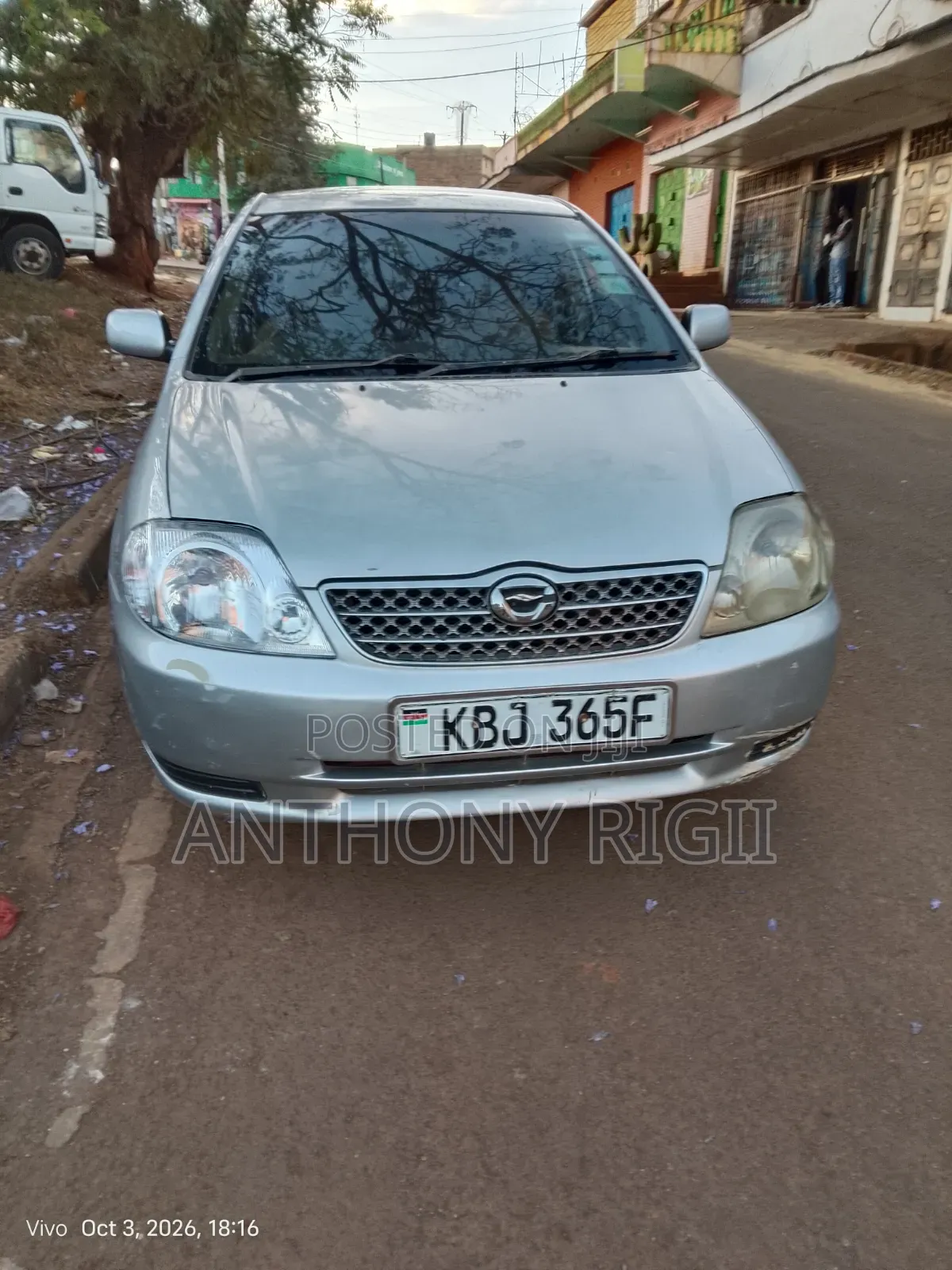 Toyota Corolla Fielder 1.5 Petrol FWD 2003 Silver