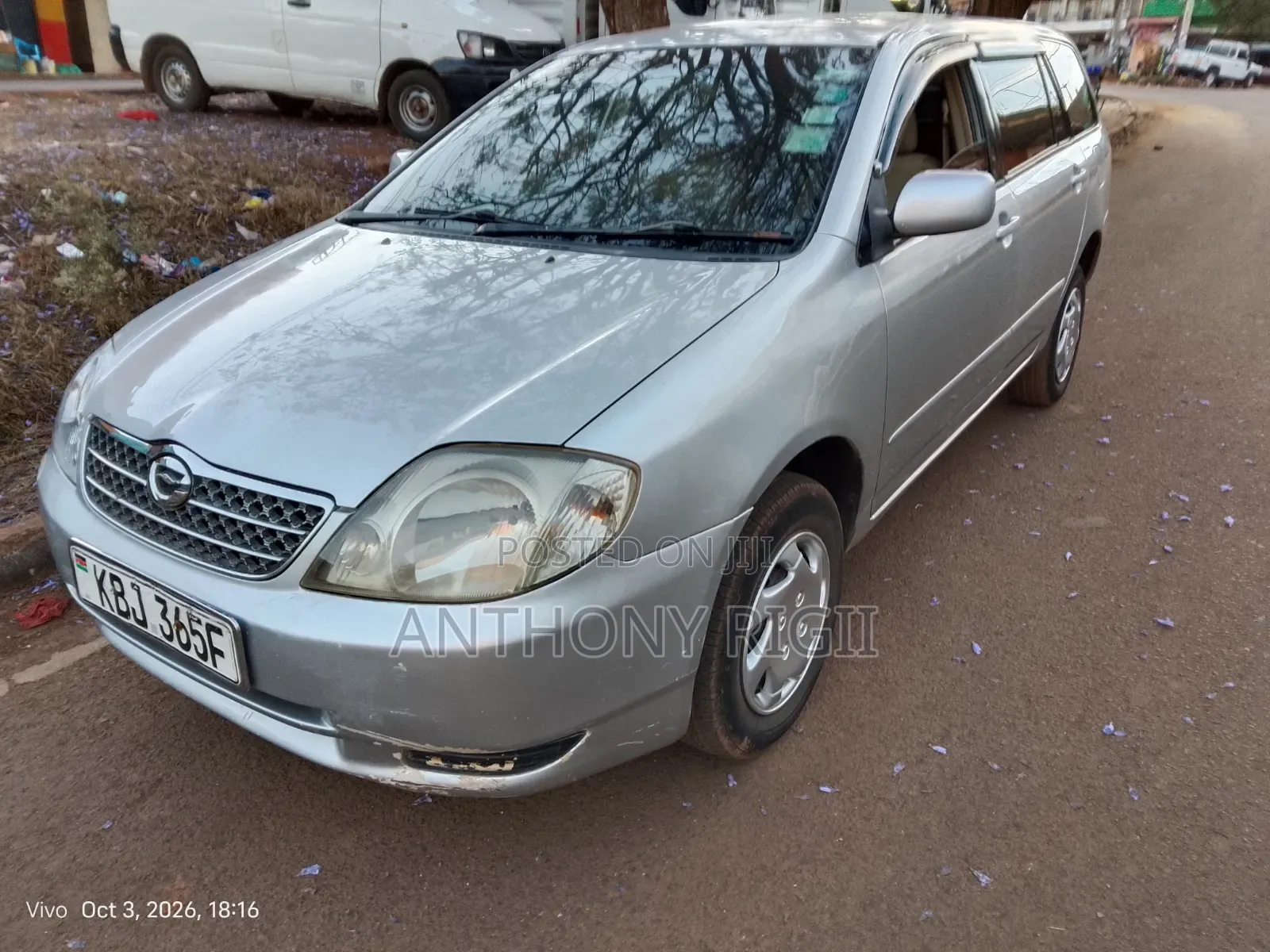 Toyota Corolla Fielder 1.5 Petrol FWD 2003 Silver