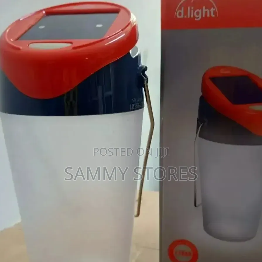 Portable Solar Lantern – Bright Rechargeable LED Lamp With Solar Panel