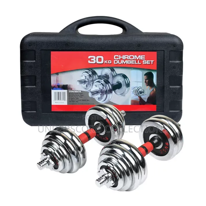 20kg Chrome Dumbbells