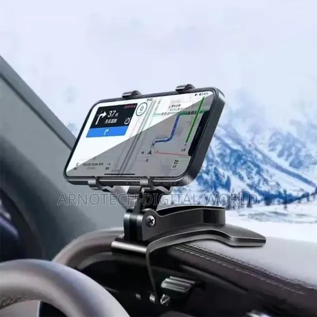 Dashboard Phone Car Holder 360° Rotation Cell Phone Holder for Car