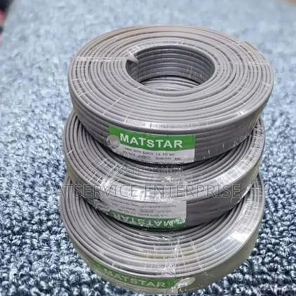 MATSTAR Twin Cable + Earth 1.5 Flat Power Electrical Cable Wire