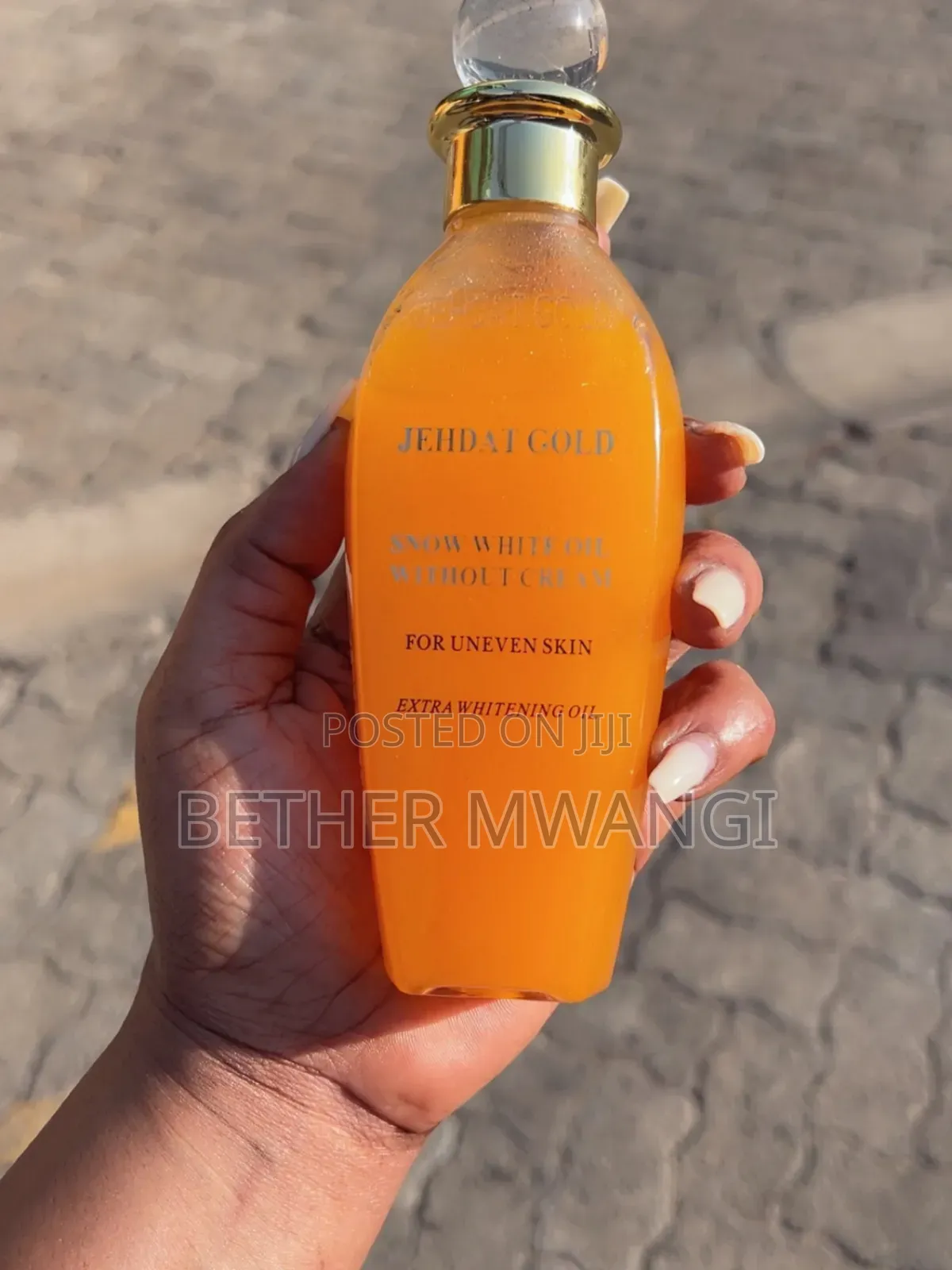 Jehedat Gold Snow White Oil – Radiate Confident, Even Skin