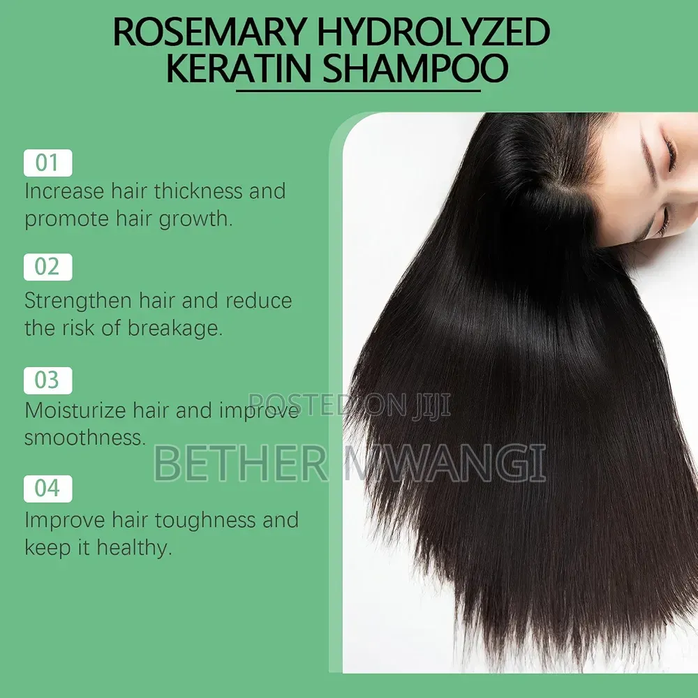 Rosemary & Hydrolyzed Keratin Shampoo in Kenya