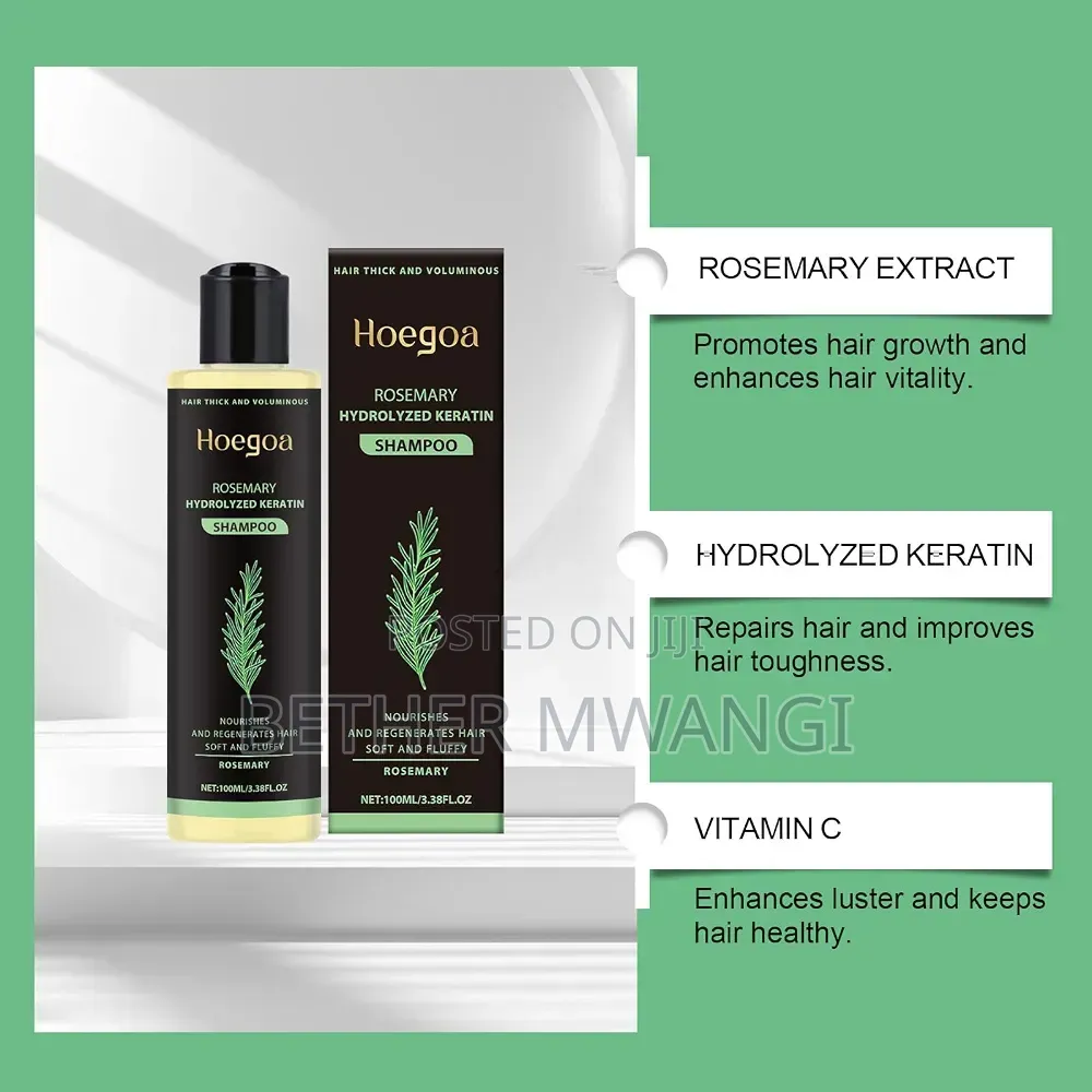Rosemary & Hydrolyzed Keratin Shampoo in Kenya