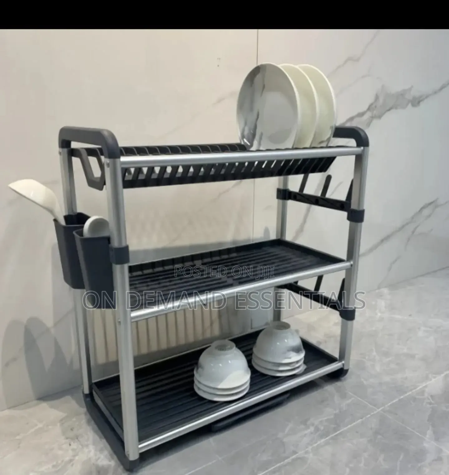 3 Tier Large Dish Rack for Kitchen Counter