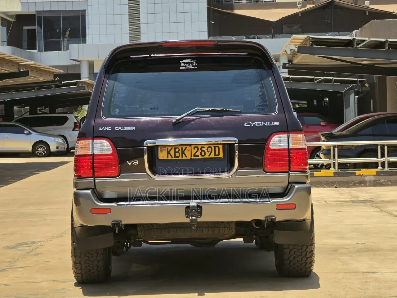 Toyota Land Cruiser 2005 Maroon