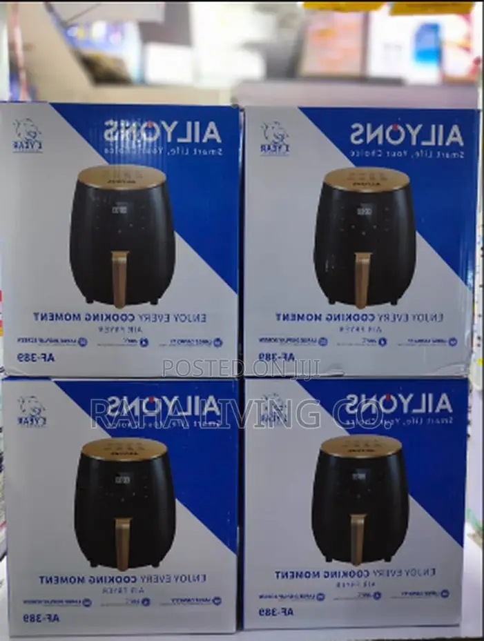 Ailyons AF-389 Air Fryer | 5L | Digital Display | Black