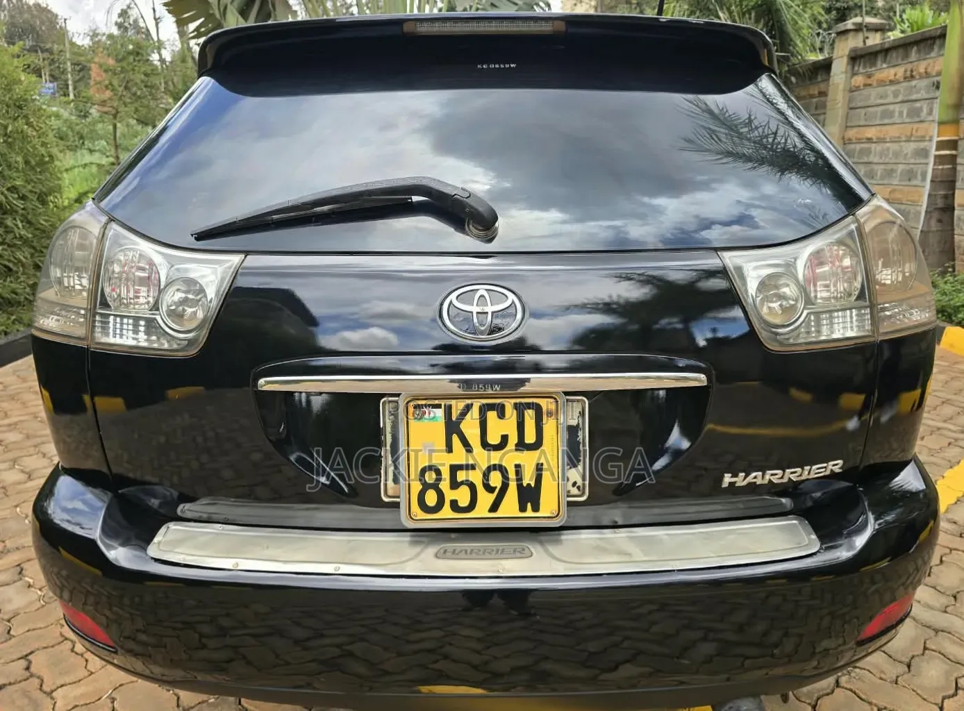 Toyota Harrier 2008 Black