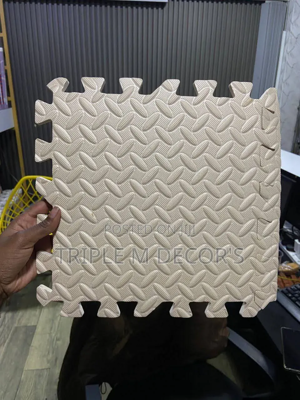 Thick EVA Foam Interlocking Puzzle Floor Tiles for Kids