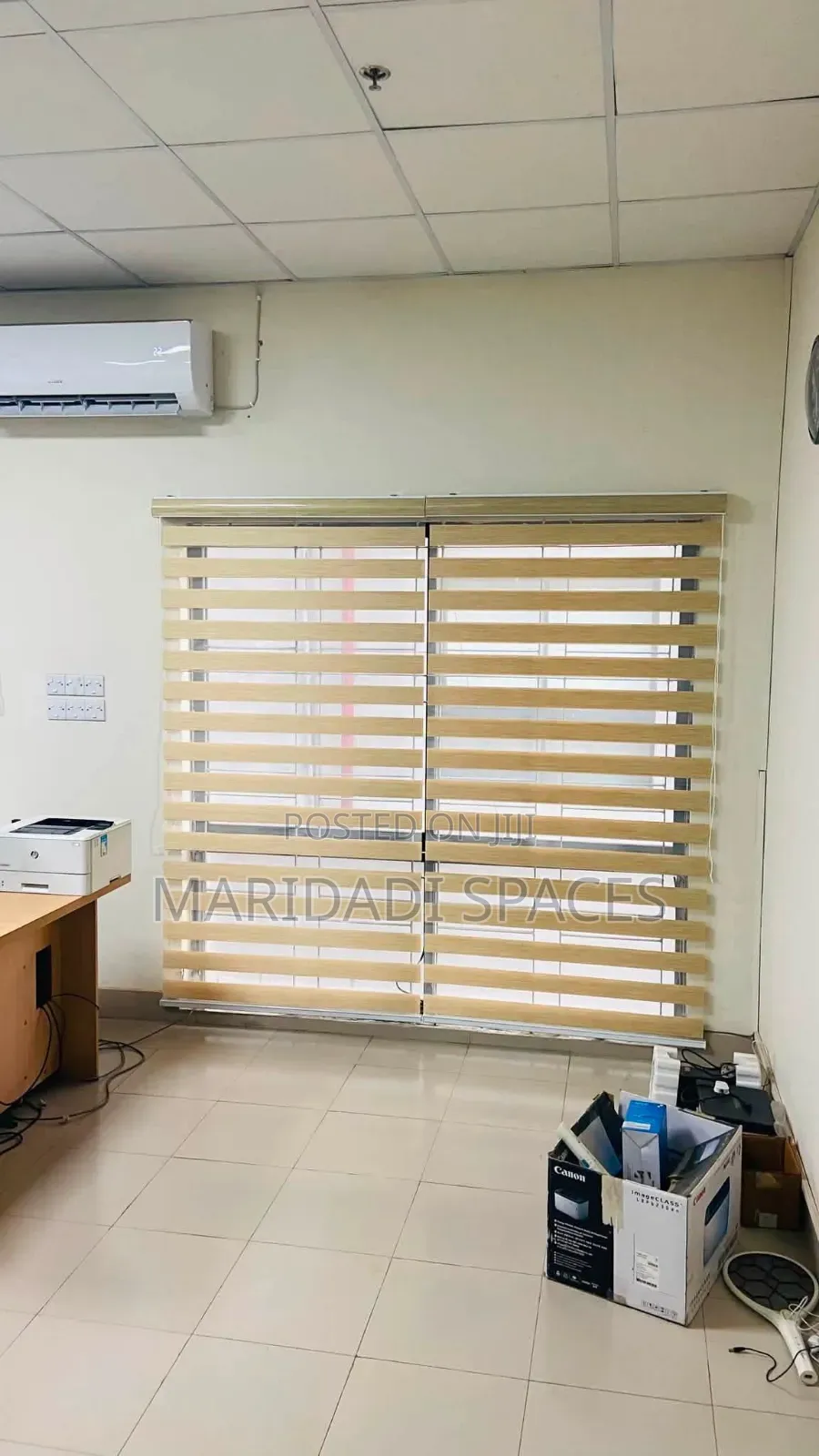Stylish Zebra Window Blind - For Home & Office Decor