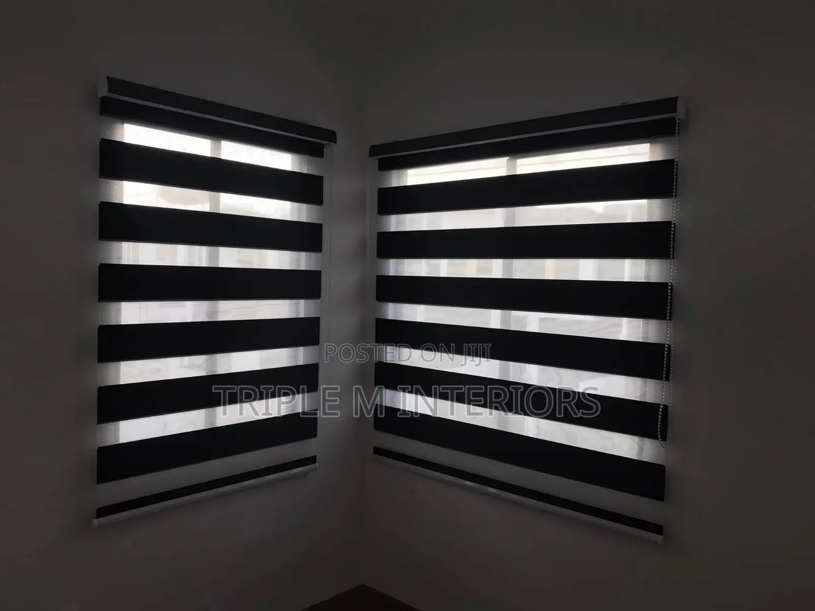 Luxury Horizontal Zebra Blinds for Home & Office Privacy