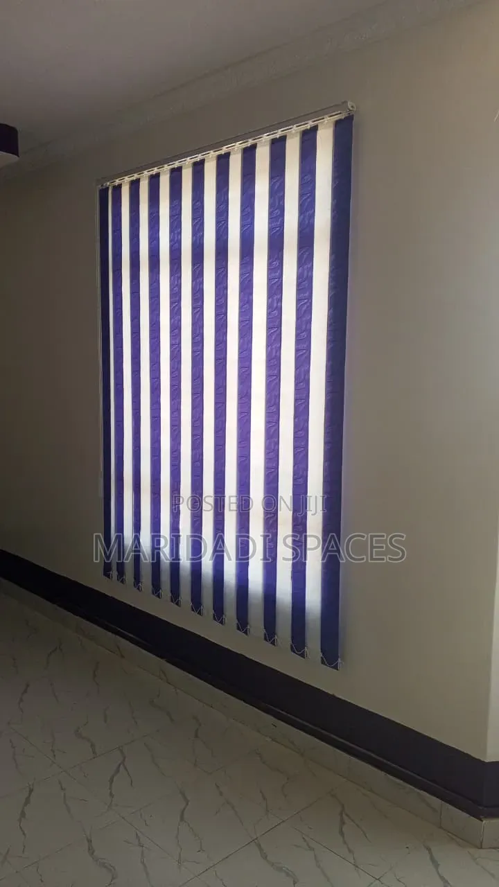 Premium Vertical Blinds- Light Control & Privacy-Office/Living Room