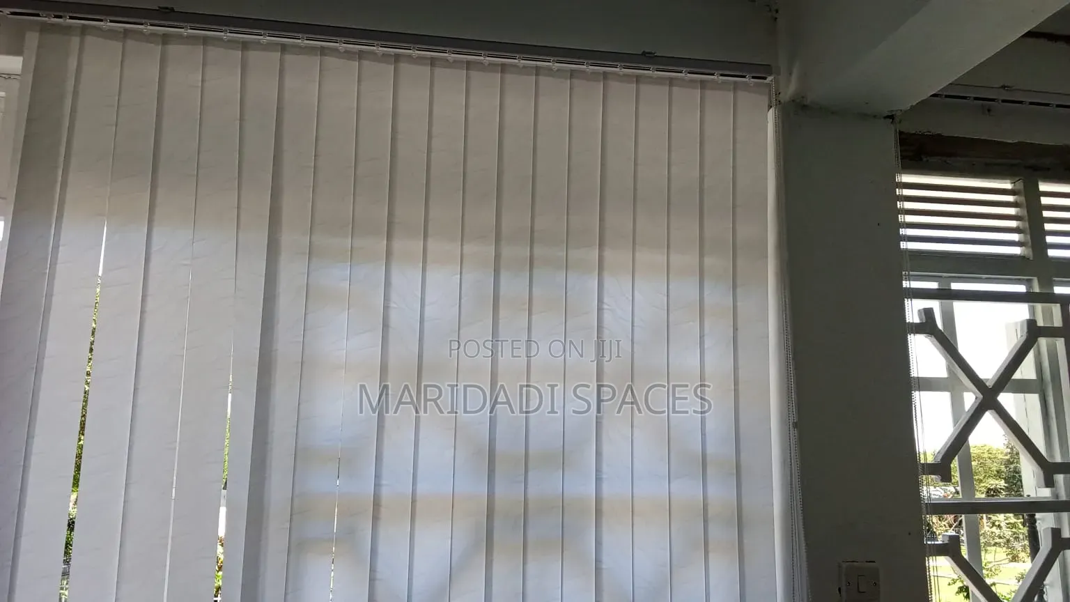 Fabric Vertical Window Blinds- Modern Design,Dustproof & Washable