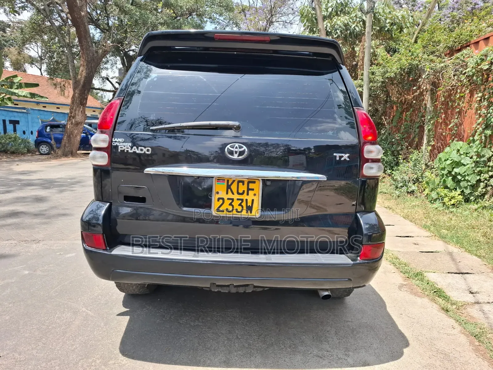 Toyota Land Cruiser Prado 3.0 D-4D 5dr 2008 Black